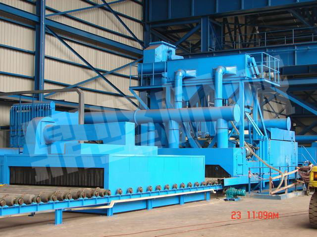  钢板抛丸生产线